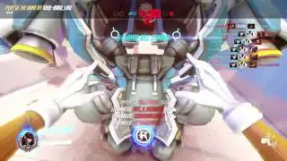D.VA sneaky mech bomb - Quintuple kill