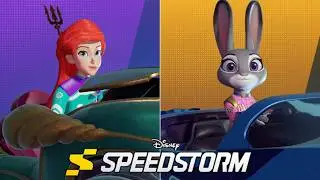 Disney Speedstorm (PC) // Online Races - Season 17 Zootopia (Ariel - Judy Hopps)