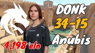 donk666 (34-15) FACEIT 4198 ELO Match (Anubis) | 17 Jan 2026 | CS2 POV/DEMO by @UY-CS2POV  #cs2
