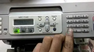how to reset toner & drum  brother printer MFC-7340