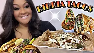 BIRRIA TACOS FOOD REVIEW ~ AM I FAMOUS???