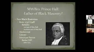 TNC Talk 2021:  The Prince Hall Freemasons
