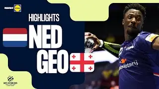 Netherlands vs Georgia | Highlights | Men's EHF EURO 2026