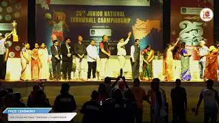PRIZE CEREMONY | 35th JUNIOR NATIONAL THROWBALL CHAMPIONSHIP |