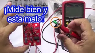 Como probar un capacitor eficazmente