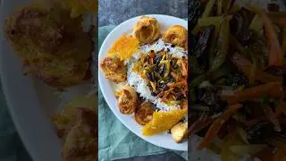 Рецепт персидского риса с драгоценными камнями