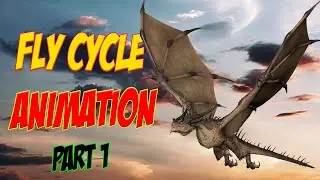 Dragon fly cycle Animation (Part 1)