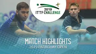 David Leon vs Alexis Orencel | 2019 ITTF Paraguay Open Highlights (Group)