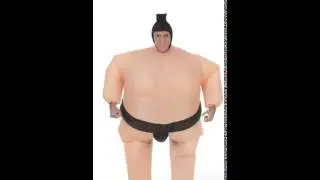 Inflatable Sumo Adult Costume - Karnival Costumes TV