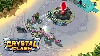 НЕОБЫЧНАЯ МОБА СТРАТЕГИЯ - Crystal Clash - Второй взгляд
