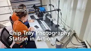 RC Chip Tray Sample Photography Imaging Station in Action!