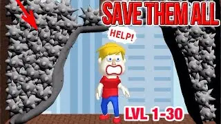 Save Them All - LVL 1-30 - Gameplay Walkthrough