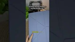Xiaomi Redmi Pad 2 Floating Windows Resizing Tutorial #redmipad2 #redmipad #xiaomi #redmi #tablet