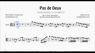 Pas de Deux Sheet Music for Viola C Major Easy Tone