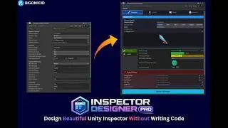 Design custom Inspector Inspector Using Inspector Designer Pro | Complete guide | Unity Asset