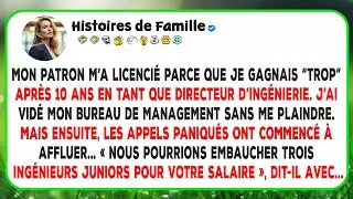 Mon patron m’a licencié parce que je gagnais “trop d’argent” après 10 ans en tant que responsable...