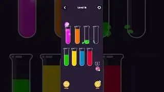 Fill the Bottle &ndash; Mobile Puzzle Gameplay 🎮 | Jonescraft Plays