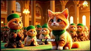 How a Stylish Cat Found Allah 💫 | Motivational Islamic Cat Story #cuteanimals #aicat #story
