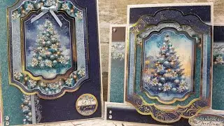 Cardmaking with Hunkydory's Christmas Blockbuster - Let it Snow - A Sparkling Christmas