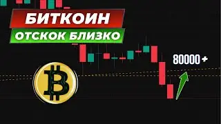 БИТКОИН 💊 БЕЗ ПАНИКИ! ОТСКОК ОЧЕНЬ БЛИЗКО! ПРОГНОЗ ПО BTC