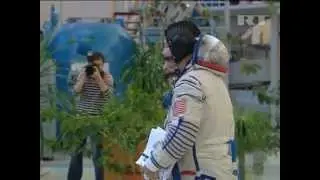 Space crews preflight tests