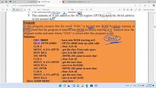 ch6_2: Indexed addressing mode || Bit addressable RAM || 8051 microcontroller_iraq