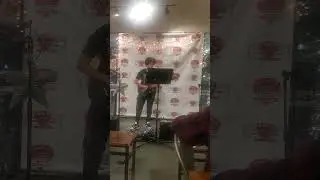 Gabe performing Eye of the tiger
