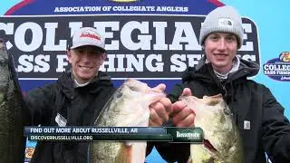 Lake Dardanelle and Russellville, AR Host the 2020 AFTCO Collegiate Bass Open