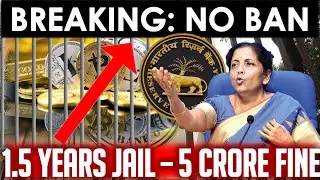 🚨 Breaking: No Ban on Private Crypto | कैसे हो सकती है Jail & Penalty | WRX Price | Crypto Bill News