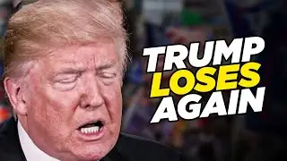 Trump Loses AGAIN As Judge Rules He Can't Protect His Aides From Testifying To DOJ