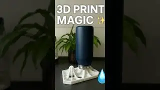 I Made An Easy 3D Printed Bottle Rack!