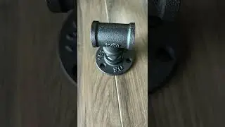 DIY Industrial Pipe Curtain Rod
