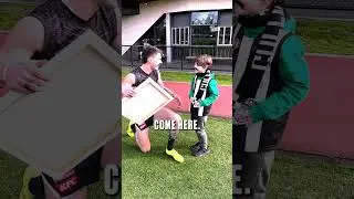 A young fan meets his IDOL! 🤩 #idol #fan #minime #olegmarkov #dream