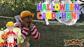 Mikey's Halloween Candy Hunt And Halloween Song | Teaching Kids Spanish | Learn With Mikey