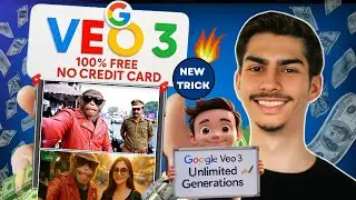 Google Veo 3 FREE Access 🔥 | Unlimited AI Videos Without Credit Card!