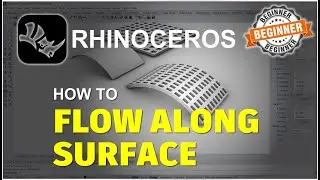 Учебное пособие Rhino по движению по поверхности