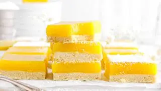No-Fail Lemon Bars with Shortbread Crust