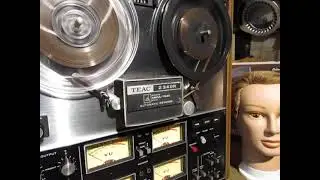DEMO TEAC 2340R REEL TO REEL TAPE DECK 4 CH ~SERVICED~ FRONT LEFT & RIGHT PLAYBACK OF RECORDED TAPE