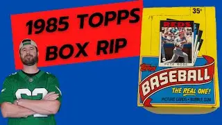 1985 TOPPS BOX RIP
