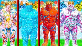 Shinchan & Franklin's Mind-Blowing Journey to Becoming the Mightiest BLUE and BLACK GOD in GTA