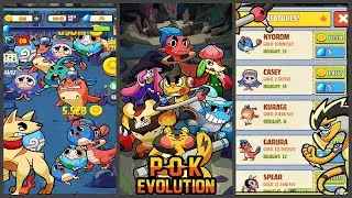 Pok Evolution: Clicker Planet - Idle Merge Game (Gameplay Android)