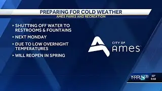 City of Ames preparing for cold weather
