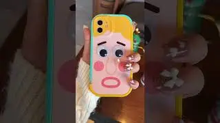 Cartoon With Moving Eyes iPhone Case Unboxing