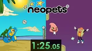 I decided to speedrun old Neopets minigames and it's very nostalgic (and painful)