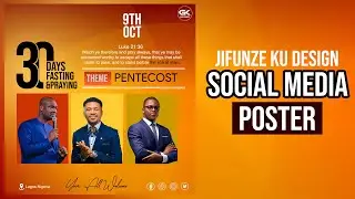 JIFUNZE NAMNA YA KU DESIGN POSTER YA INJILI KWENYE ADOBE PHOTOSHOP 2025
