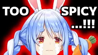 Pekora tries to eat 