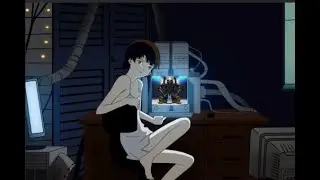 Lain playing Ultrakill