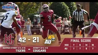 Hampden-Sydney Football Highlights (Averett - Full Clips)