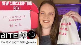 NEW SUBSCRIPTION - FEEL UNIQUE BEAUTY BOX // Unboxing & Review