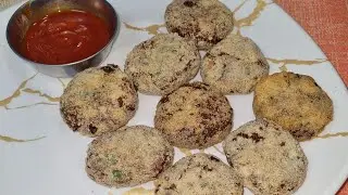 मटार पनीरचे कुरकुरीत कटलेट |  Healthy & Tasty Matar Paneer Cutlet | Snehal's Kitchen |